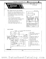 TA7658P datasheet pdf TOSHIBA