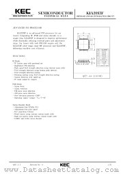 KIA2093F datasheet pdf Korea Electronics (KEC)