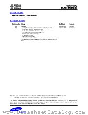 K9F1208D0B datasheet pdf Samsung Electronic