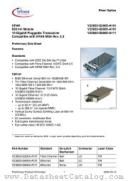 V23833-G6005-A111 datasheet pdf Infineon