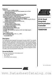 TS68EN360MR1B/C25L datasheet pdf Atmel