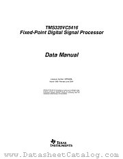 TMS320VC5416-160 datasheet pdf Texas Instruments