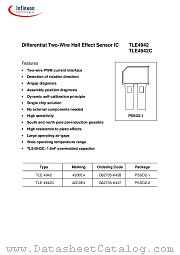 TLE4942C datasheet pdf Infineon