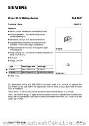 SLB0587 datasheet pdf Siemens