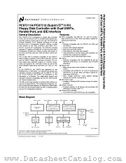 PC87312VF datasheet pdf National Semiconductor