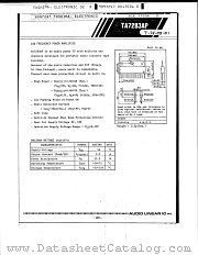 TA7283AP datasheet pdf TOSHIBA