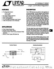 LT1005MK datasheet pdf Linear Technology