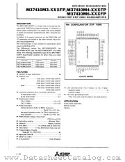 M37410M6 datasheet pdf Mitsubishi Electric Corporation