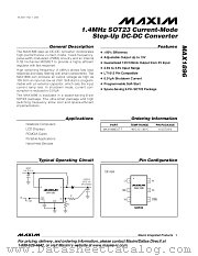 MAX1896EUT-T datasheet pdf MAXIM - Dallas Semiconductor