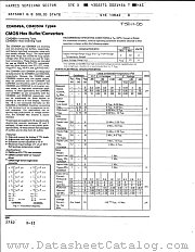 CD4050A datasheet pdf Intersil
