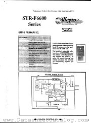 STRF6626 datasheet pdf Allegro MicroSystems