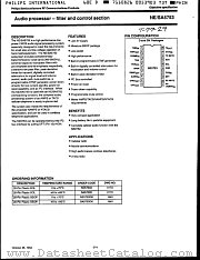 NE5753 datasheet pdf Philips