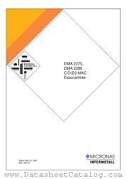DMA2286 datasheet pdf Micronas