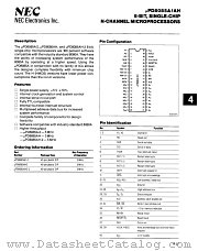 UPD8085A datasheet pdf NEC