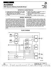 AM2968A datasheet pdf Advanced Micro Devices