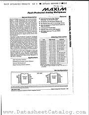 HI3-509A datasheet pdf MAXIM - Dallas Semiconductor