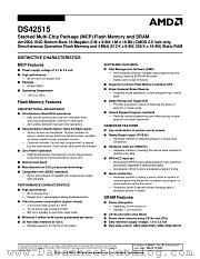 DS42515 datasheet pdf Advanced Micro Devices