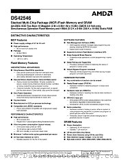 DS42546 datasheet pdf Advanced Micro Devices