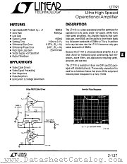 LT1191CJ8 datasheet pdf Linear Technology