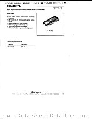 HD40L4240H datasheet pdf Hitachi Semiconductor