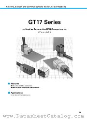 GT17V-6DS-2C datasheet pdf Hirose Electric