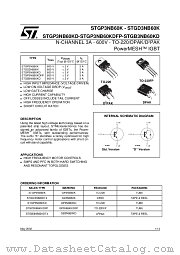 GP3NB60KDFP datasheet pdf ST Microelectronics