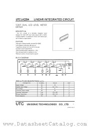 LA2284 datasheet pdf Unisonic Technologies