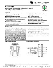 CAT5241WI-10 datasheet pdf Catalyst Semiconductor