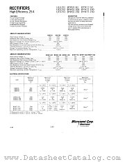 BYW77-100 datasheet pdf Microsemi