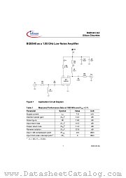 BGB540LNA datasheet pdf Infineon