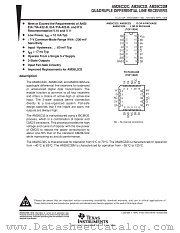 AM26C32MFK datasheet pdf Texas Instruments