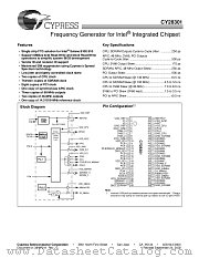 CY28301PVCT datasheet pdf Cypress