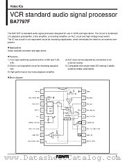 BA7797F datasheet pdf ROHM