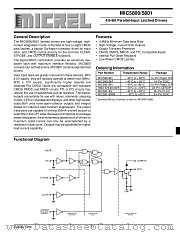 MIC5801BWM datasheet pdf Micrel Semiconductor