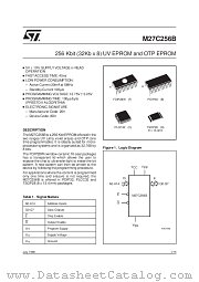 M27C256B-10C7X datasheet pdf ST Microelectronics