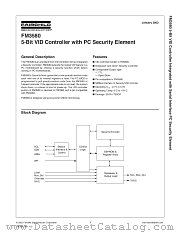 FM3580MT20 datasheet pdf Fairchild Semiconductor