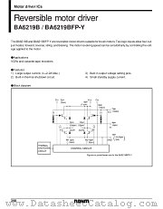 BA6219BFP-Y datasheet pdf ROHM