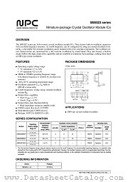 SM5023BNEH datasheet pdf Nippon Precision Circuits Inc