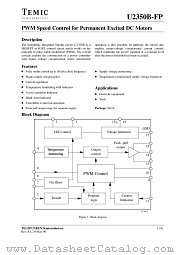U2350B-FP datasheet pdf TEMIC