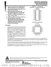 SN54ABT244J datasheet pdf Texas Instruments