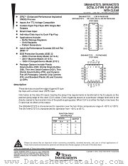 SN74AHCT273PW datasheet pdf Texas Instruments