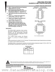 SN54LVC08AW datasheet pdf Texas Instruments