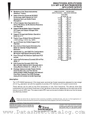 SN54LVH162245 datasheet pdf Texas Instruments