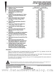 SN54LVTH162241WD datasheet pdf Texas Instruments