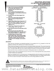 SN54LVTH2245W datasheet pdf Texas Instruments