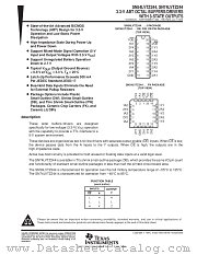 SN54LVTZ244 datasheet pdf Texas Instruments