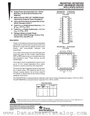 SN54ABT5403FK datasheet pdf Texas Instruments