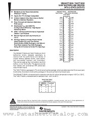 SN54ACT16244WD datasheet pdf Texas Instruments