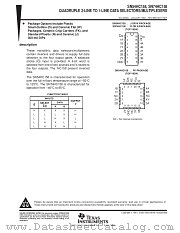 SN54HC158J datasheet pdf Texas Instruments