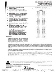 SN74ABT162245DGG datasheet pdf Texas Instruments